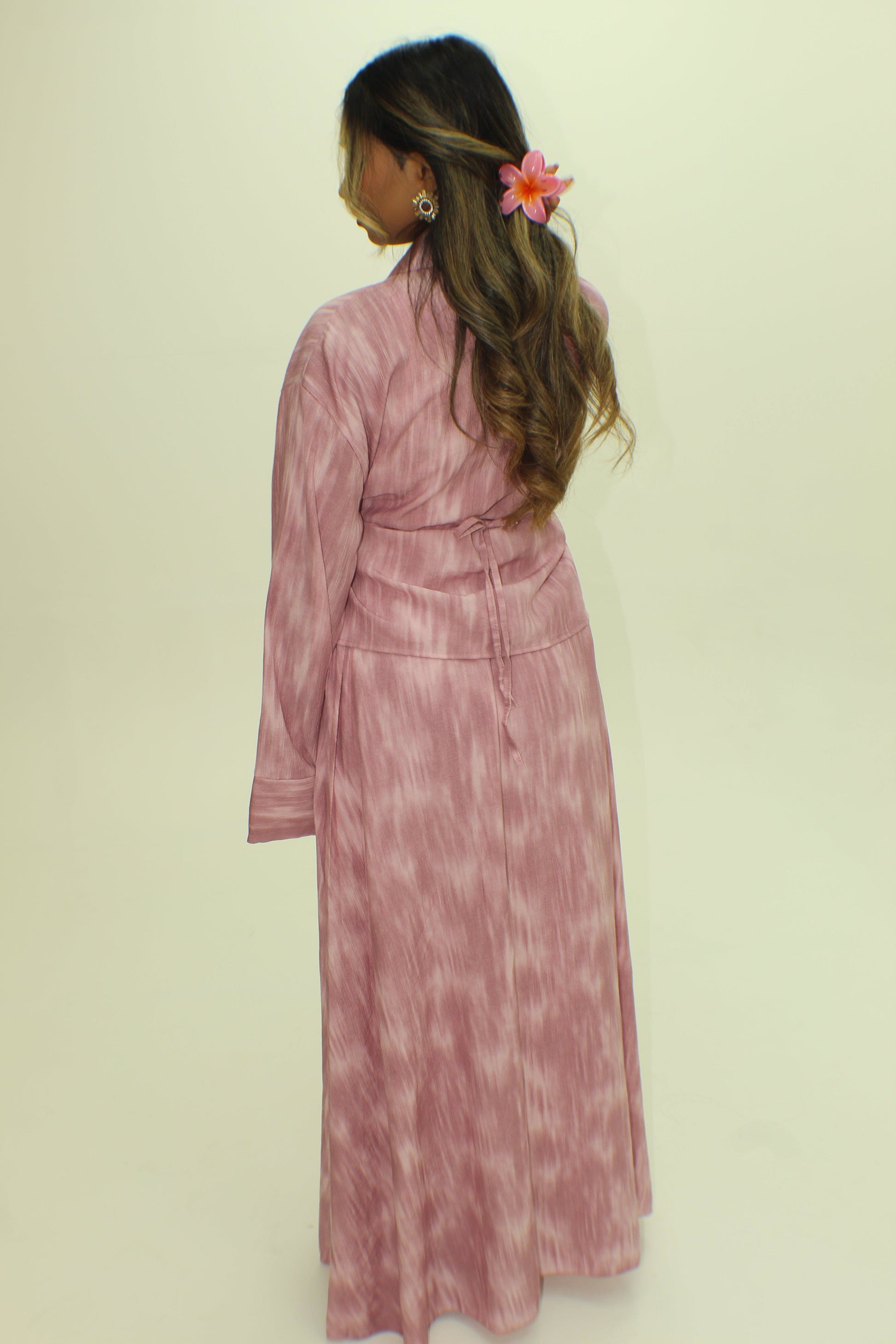 The Marble Wrap Skirt Coord Set - BERBISH