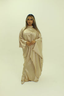 Amelia Skirt set Premium shimmer silk asymmetric - BERBISH