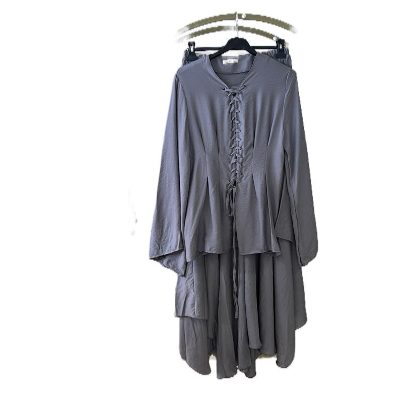 The Linen Corset Skirt Set - BERBISH