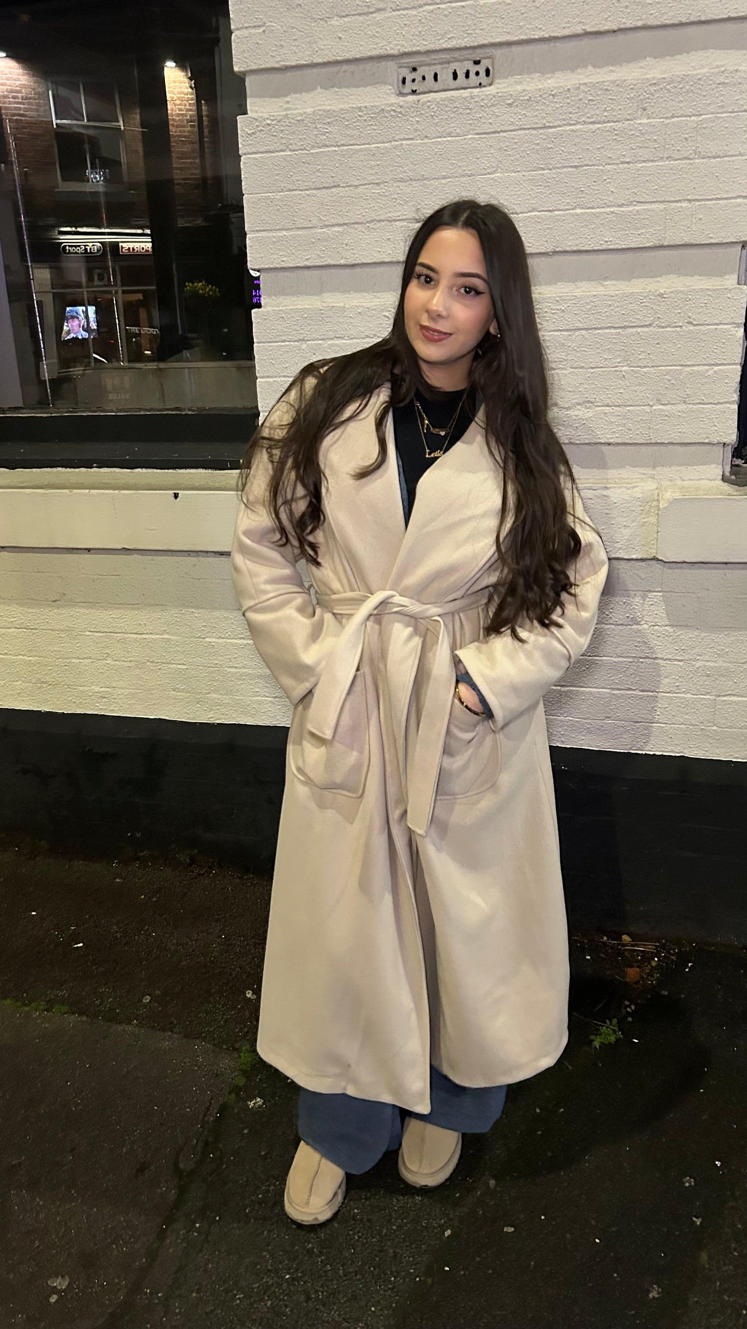 Trench Coat with Belt - BERBISH