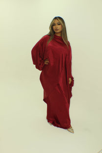 Amelia Skirt set Premium shimmer silk asymmetric - BERBISH