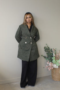 Marble Short Trench coat