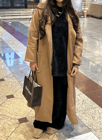 Trench Coat with Belt - BERBISH