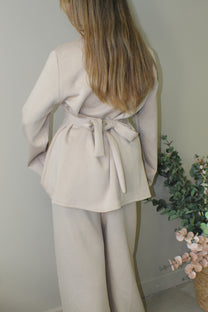 Tie Back Corset Set