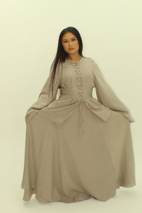 The Linen Corset Skirt Set