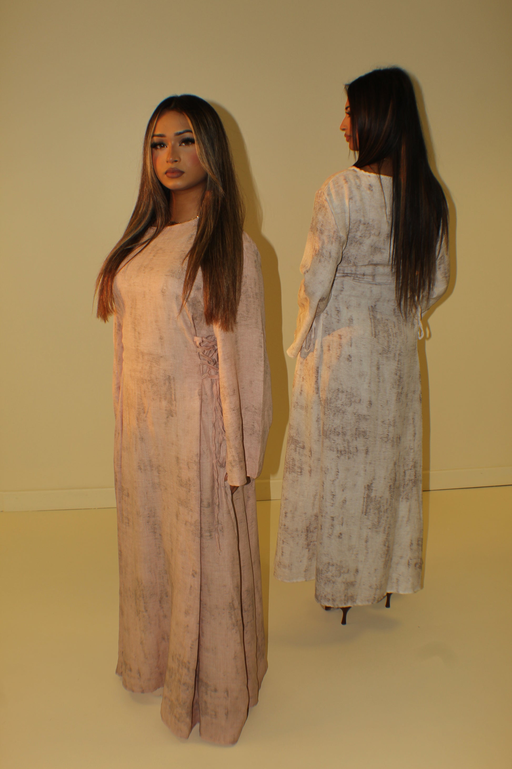 Princess Double Cross Tie Dress - BERBISH