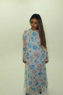 Floral Mesh Dress - BERBISH
