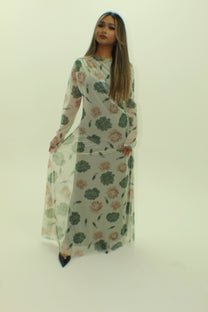 Floral Mesh Dress - BERBISH