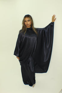 Amelia Skirt set Premium shimmer silk asymmetric - BERBISH