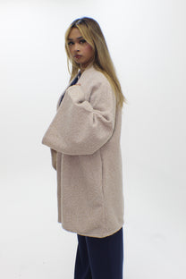 Brushed Wool Coat