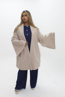 Brushed Wool Coat