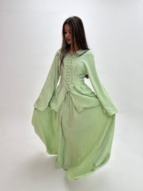 The Linen Corset Skirt Set