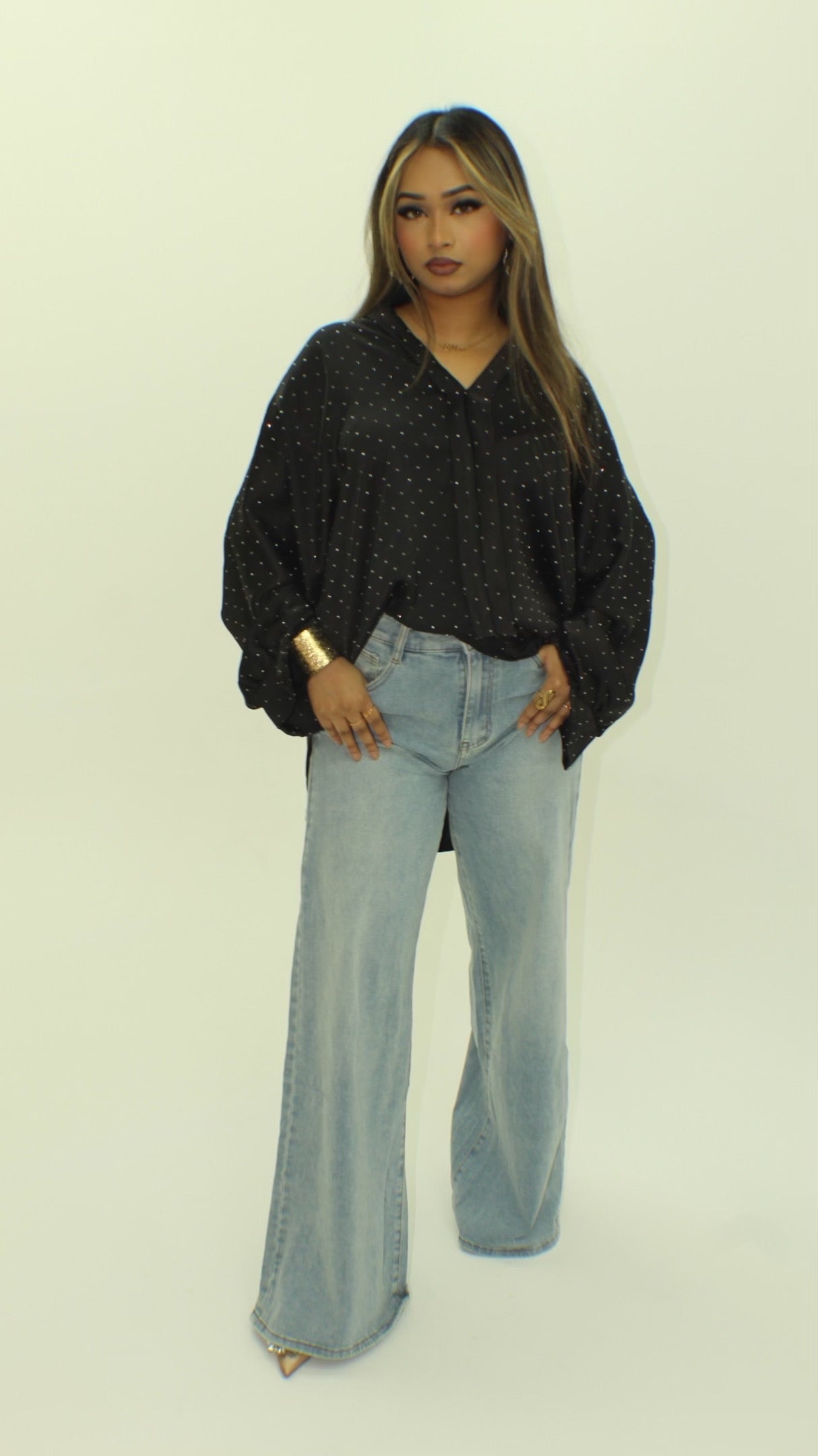 The Sparkle blouse - BERBISH