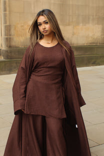 Princess Double Cross Tie 3-Piece Co-Ord Set - BERBISH