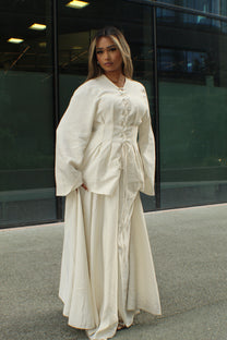 The Linen Corset Skirt Set
