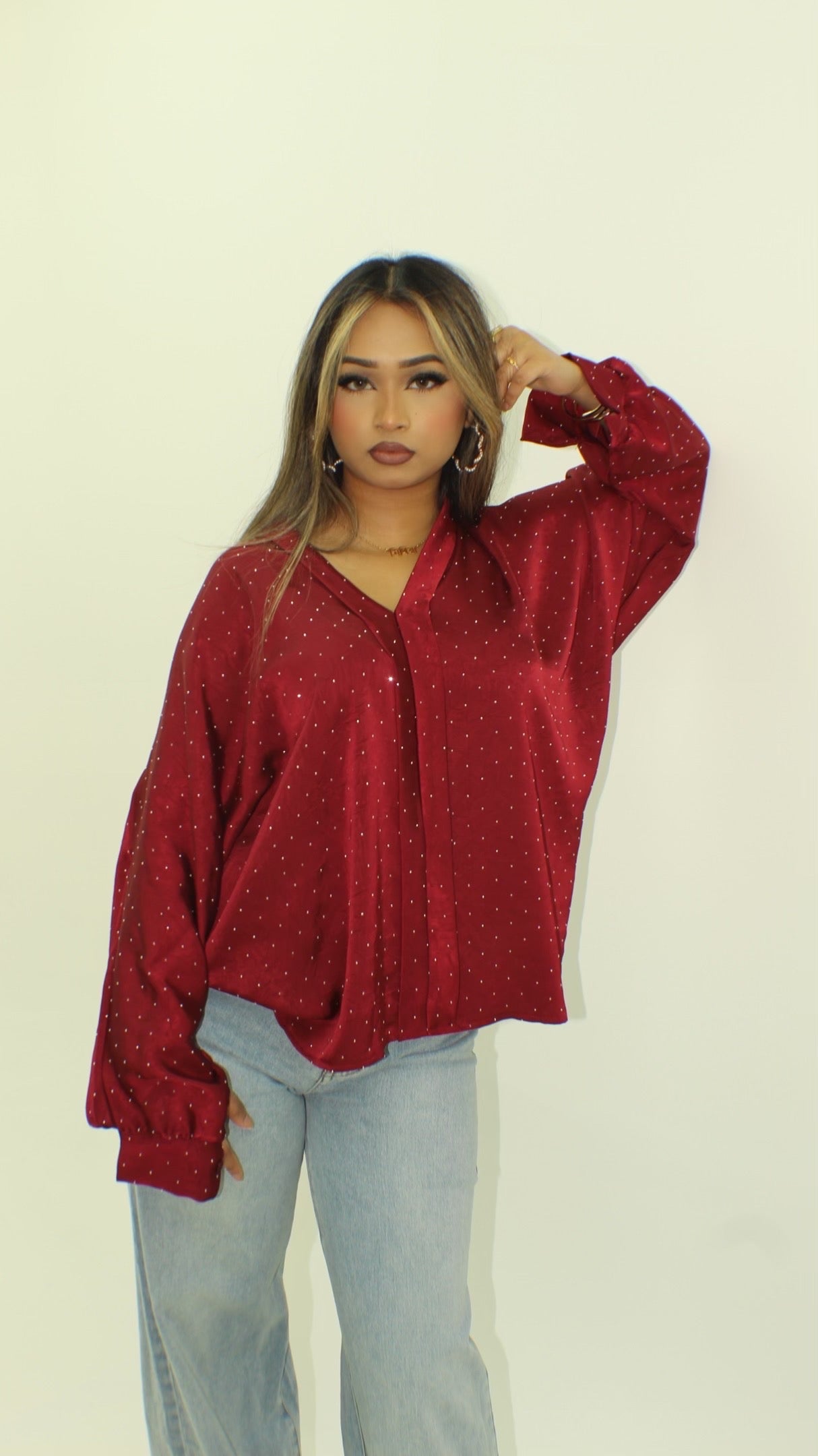 The Sparkle blouse - BERBISH