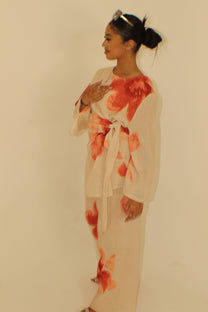 Floral Side Knot Coord Set - BERBISH