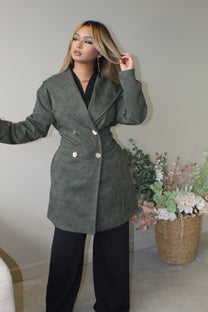 Marble Short Trench coat