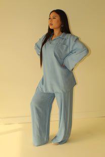 The Denim Oversized Coord Set - BERBISH