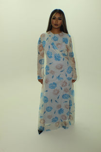 Floral Mesh Dress - BERBISH