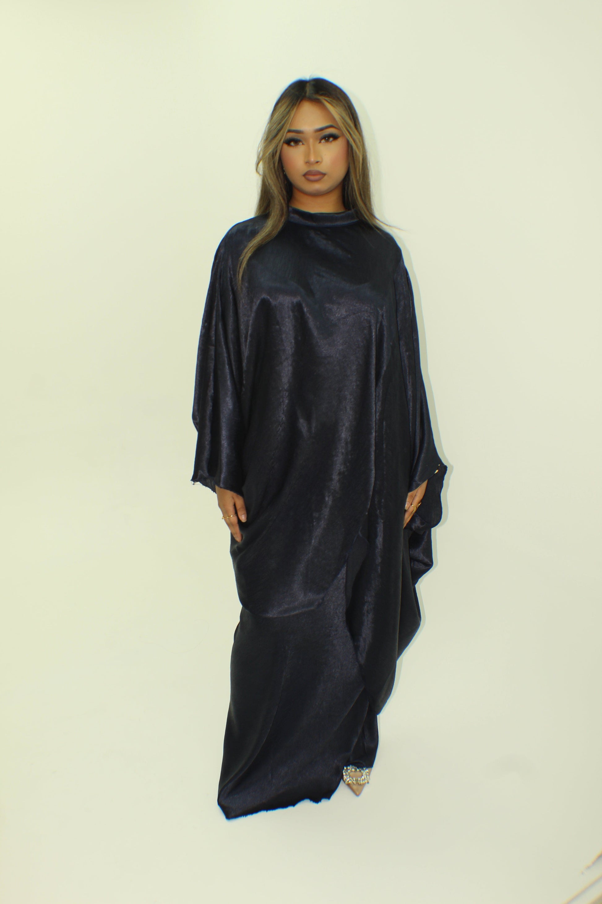 Amelia Skirt set Premium shimmer silk asymmetric - BERBISH
