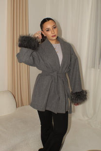 The MM faux-fur coat - BERBISH