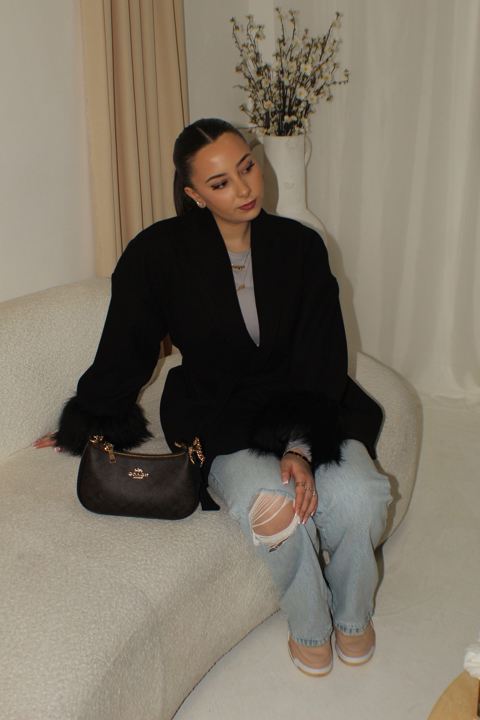 The MM faux-fur coat - BERBISH