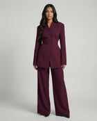 Structured Blazer &amp; Trouser Coord Set - BERBISH