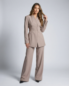 Structured Blazer &amp; Trouser Coord Set - BERBISH
