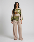 3-Piece Floral Balloon Sleeve Set - BERBISH