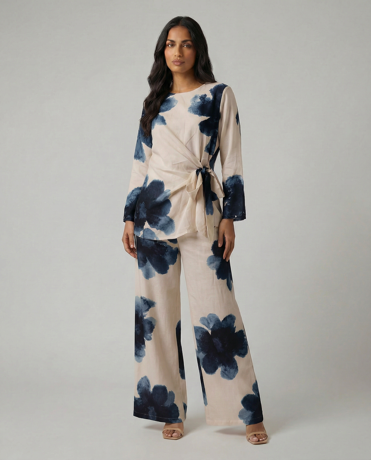 The Floral Set Navy Dark - BERBISH