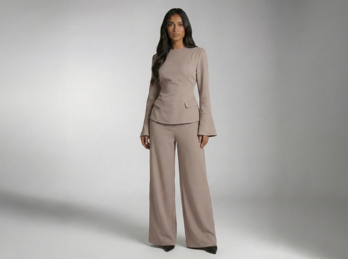Tie Back Trouser Set PCK - BERBISH