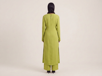 Long linen set- Matcha