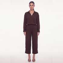 Ballon pantacourt set -CHOCO